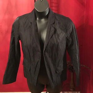 CHICO’S METALLIC BLAZER SIZE 1